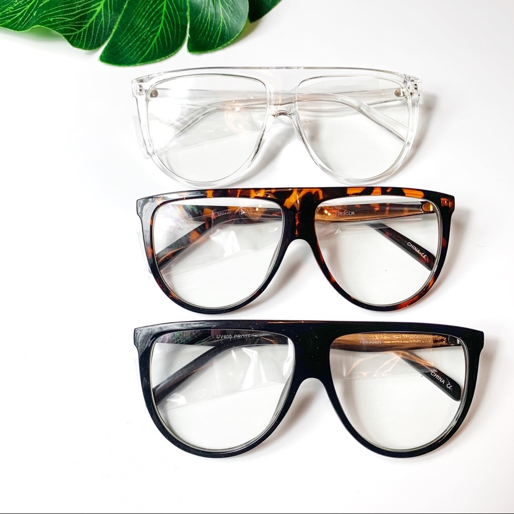 New Augustana Clear Oversized glasses